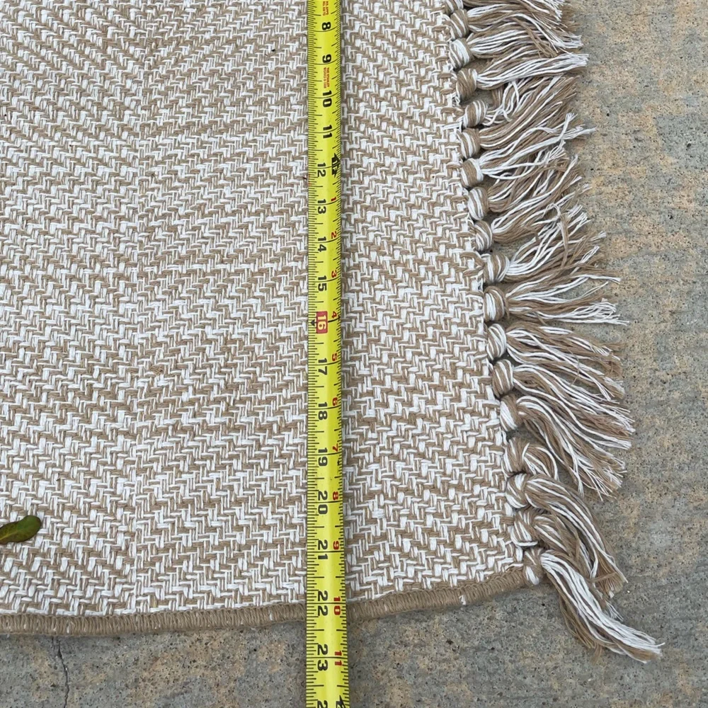 78L x 22 W inches thick woven floor mats or table runners